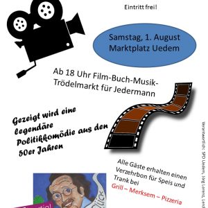 Das Plakat zum Filmabend