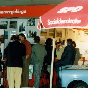 Schon 1991 gemeinsam beim SPD-Parteitag in Bremen