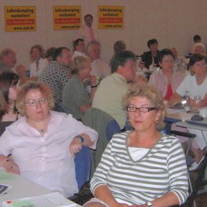 Mitglieder der Kreis Klever SPD beim Programmkovent im Bürgerhaus Uedem