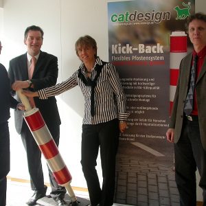 Bodo Wißen MdL bei der Fa. CAT Design Kleve
