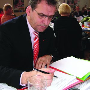 Jörg Lorenz auf dem Parteitag