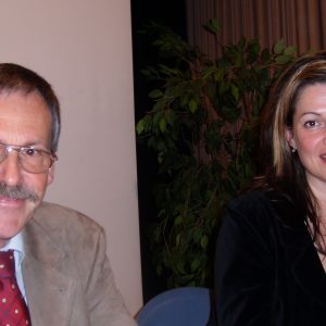 Uedems SPD-Ratsdame Kathrin Plotke und der Reeser SPD-Bürgermeisterkandidat Harry Schulz