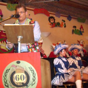 Auch in Keppeln begeisterte der Uedemer Juso-Chef die Narren.