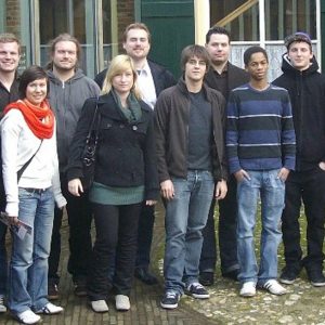 Steffi Horn und Carsten Otto waren für die Uedemer Jusos in Münster.