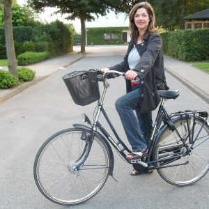 Kathrin Plotke fährt gerne Fahrrad.