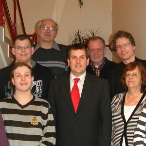 Der Vorstand der SPD Uedem, gewählt am 16.3.2010